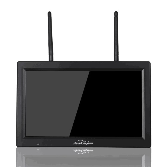 Original Hawkeye Little Pilot X Monitor DVR 4.9G 5.8G 60CH 10.2inch 1000lux Dual 1024x600 NTSC/PAL RC Racing UAV Parts